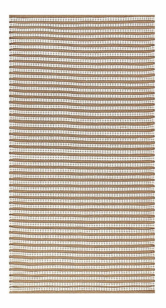 Covor 80 x 150 cm Sofia (maro + alb)