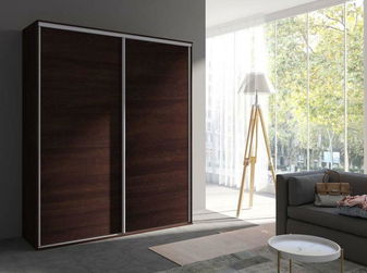 Ormar s kliznim vratima Gantera 1 A (čokolada)