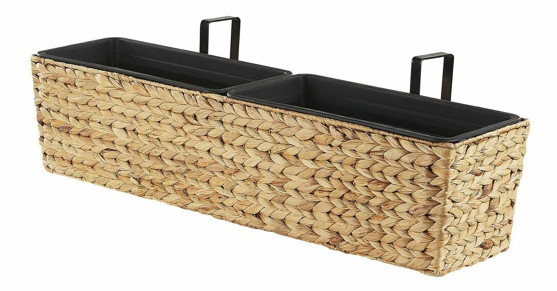 Kvetináč KAWAS 20x80x18 cm (béžová)