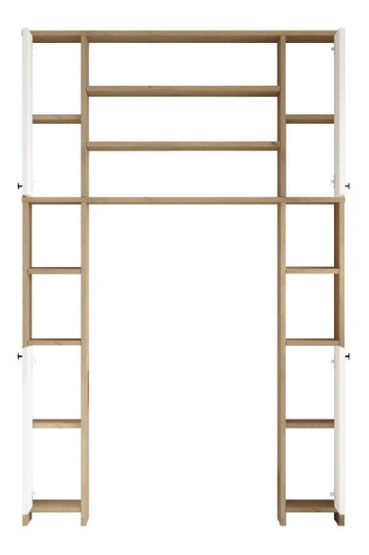 Fürdőszoba szekrény Lolipop (fehér + tölgy) 