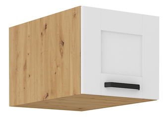 Dulap superior Lesana 2 (alb + stejar artisan) 40 NAGU-36 1F 