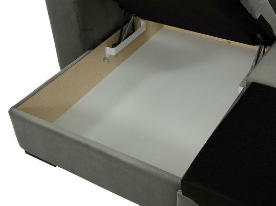 Rohová rozkladacia pohovka Leon (L) (Magic Velvet 2227 + Magic Velvet 2227 + Evo 29)