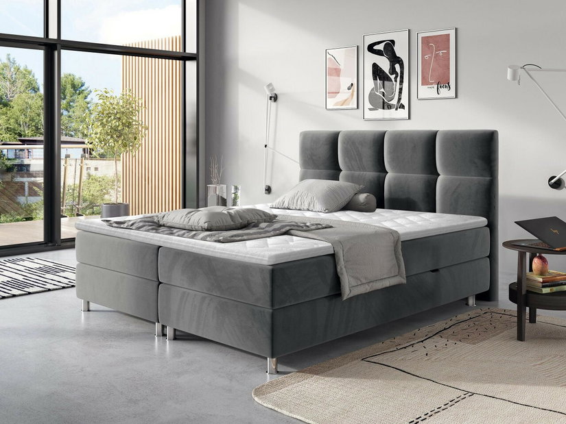 Manželská posteľ Boxspring 140 cm Cinara (muna 10)