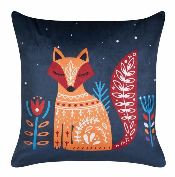 Set 2 buc perne decorative 45 x 45 cm Fires (albastru)