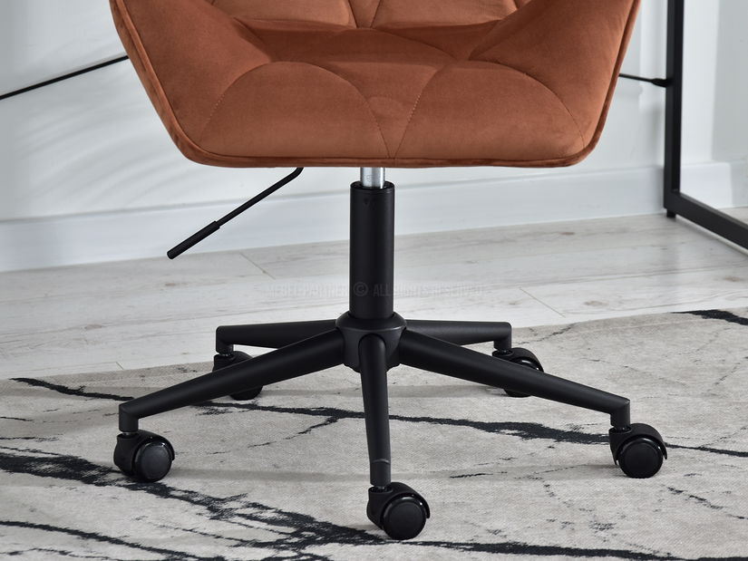 Fotoliu Velma M (cupru + negru)