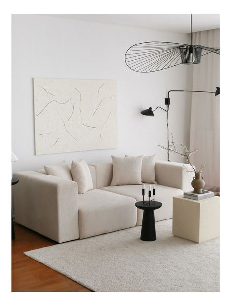 Háromszemélyes kanapé Yorky 3 (fehér)