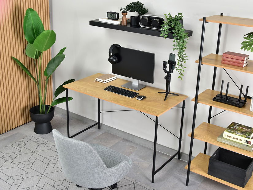 PC stolík Almasa A1 (dub + čierna)
