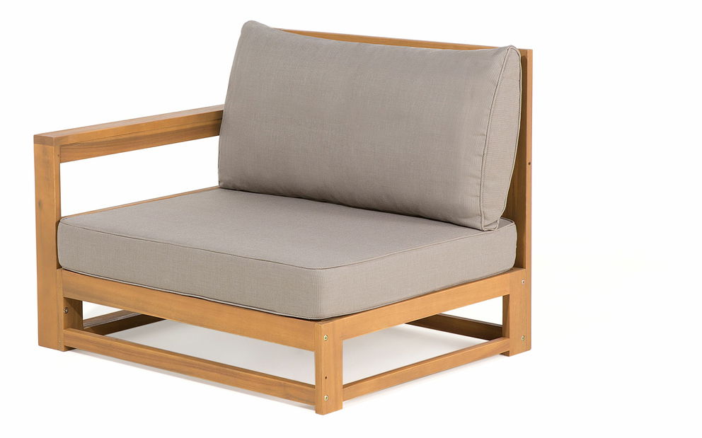 Záhradná sedacia súprava Tamar (svetlé drevo) (agát)