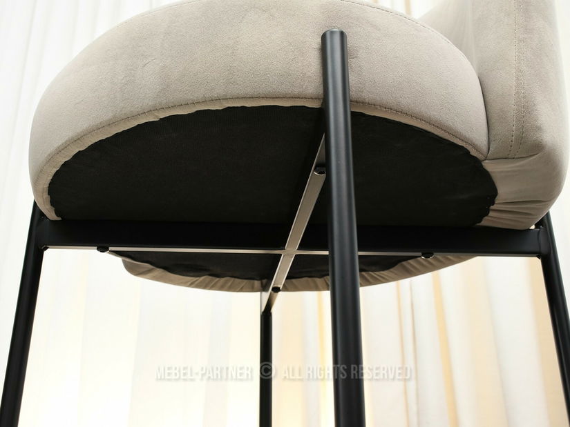 Scaun sufragerie Colegio (bej + negru)