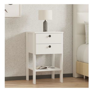 Éjjeliszekrény Mekali 2 (fehér)