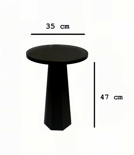 Măsuță laterală Lilia (negru)
