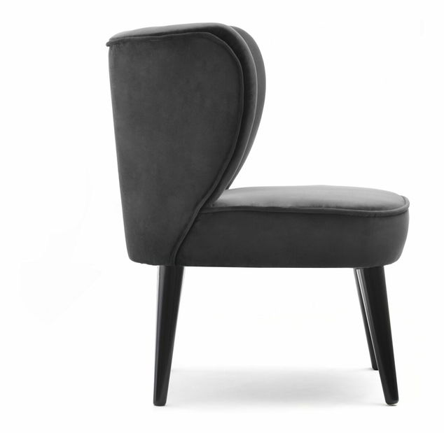 Relaxačné kreslo Arginteno (sivá + čierna)