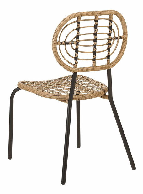 Set vrtnih stolica (4 kom.) Praza (prirodna)