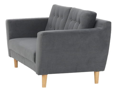 Kétszemélyes és háromszemélyes kanapék Sham (szürke)