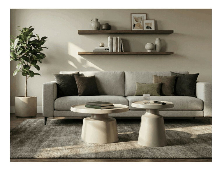 Konferenčný stolík Cefix 14 (béžová)