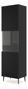 Vitrină 1DS Rowanna (Negru)