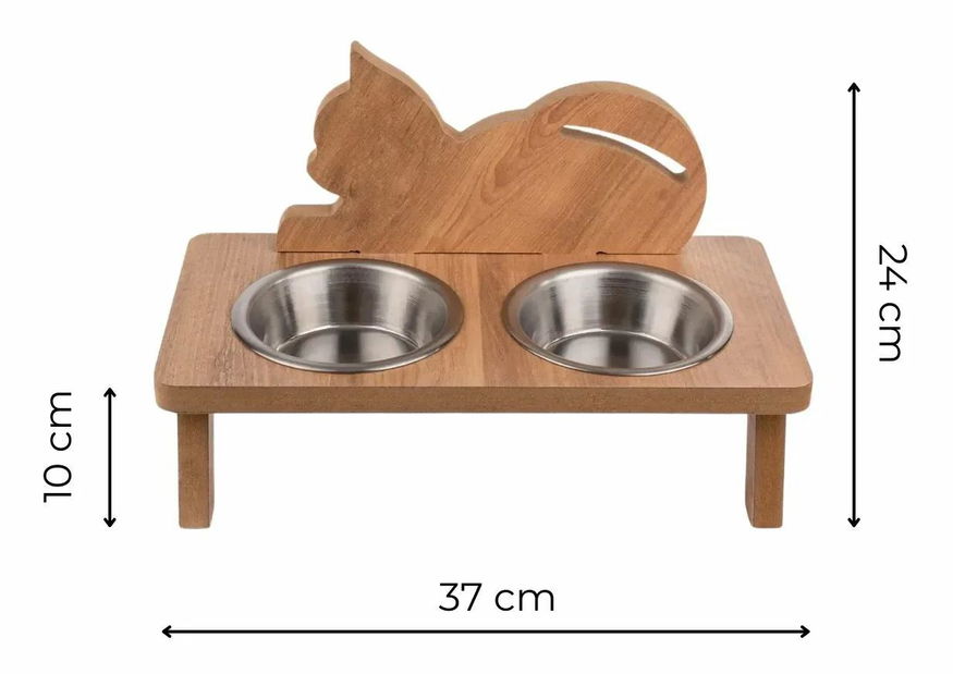 Súprava misiek pre domáce zviera Apia 5 (prírodná)