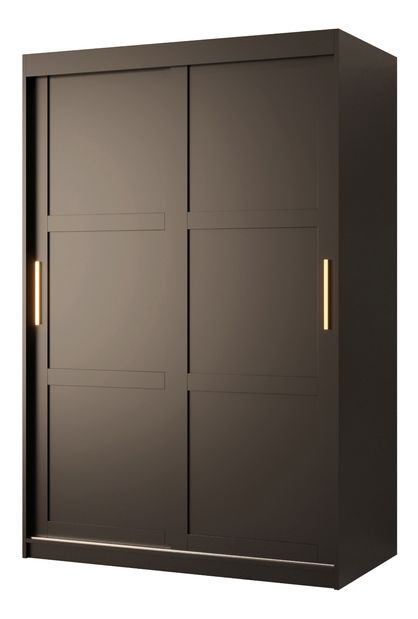 Ormar za garderobu Riven 1 120 (crna mat)