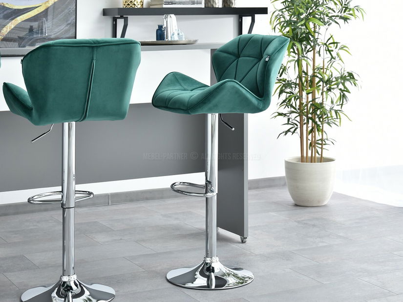 Stolička Huhu (zelená + čierna)