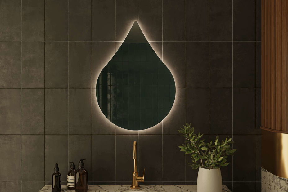 Zrkadlo Dami (biela)