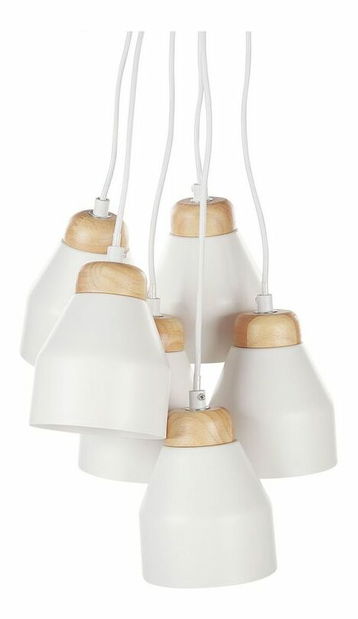 Závesná lampa Colim (biela)