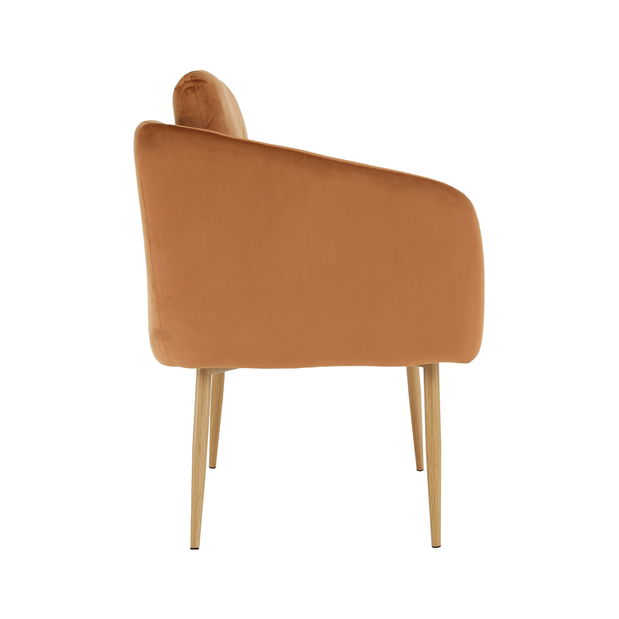 Fotoliu de design Pillar (terakota)
