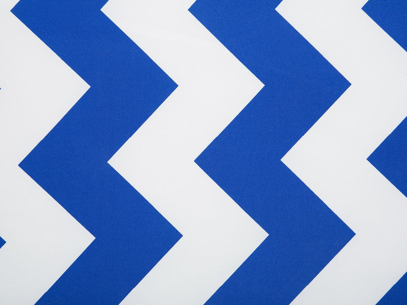 Záhradná lavička Jakarta/Maribor (svetlé drevo) (modrý podsedák)