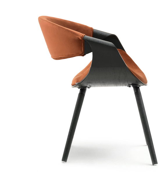 Jedálenská stolička Busque (čierna)