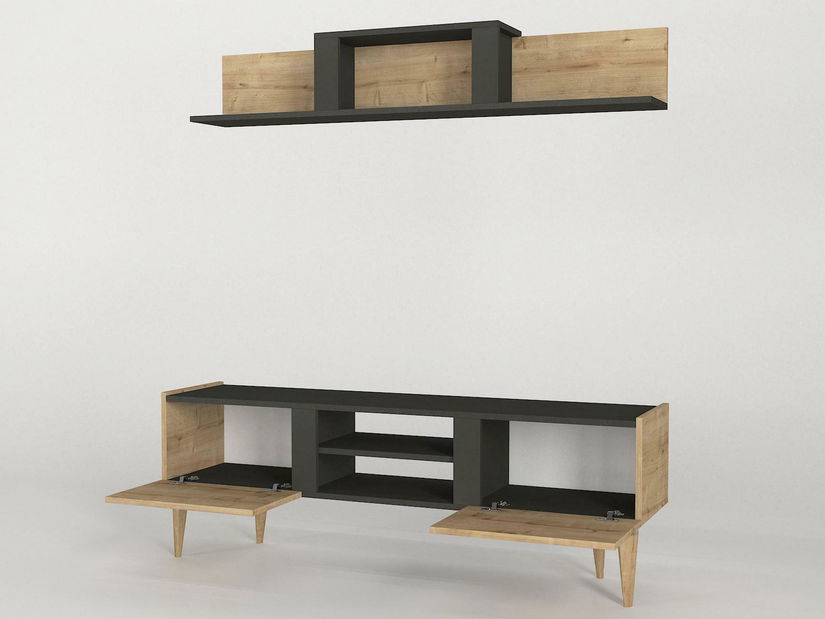Mobilier living Boteko 2 (stejar) 