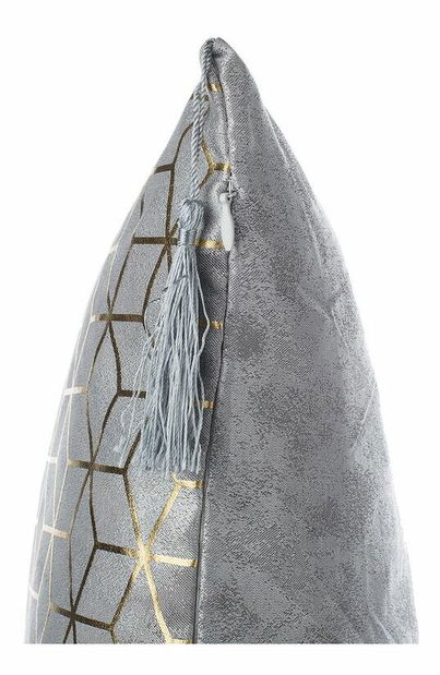 Set 2 buc. perne 45 x 45 cm CADENSA (argintiu)