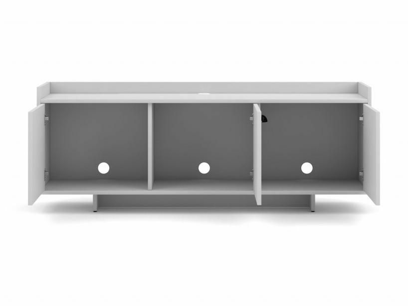 TV stolík/skrinka Caspono (biela)