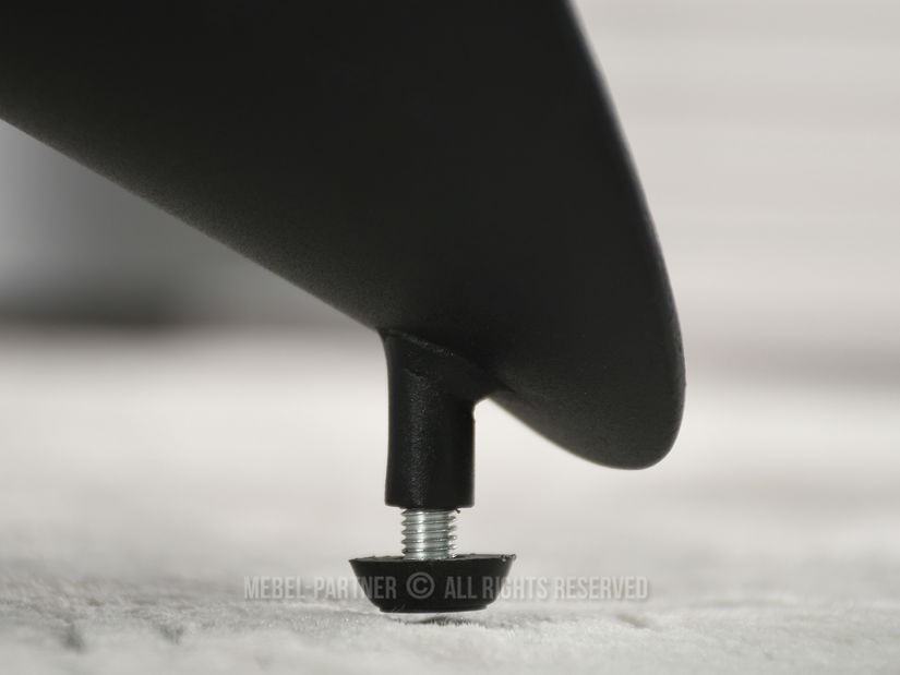 Jedálenský stôl Persi (čierny mramor + čierna)