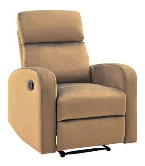 Fotoliu extensibil Margie (maro deschis)