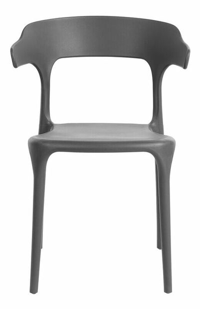 Set 4 buc scaune sufragerie Gerry (gri închis)