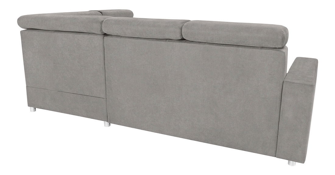 Rohová sedačka BRW Lone 2F.RECBK (sivá) (P)