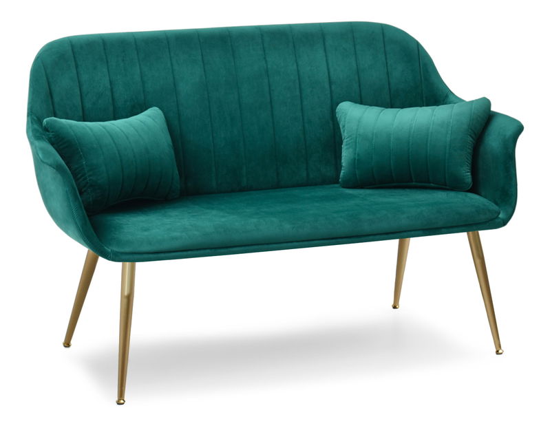 Sofa Osmol S (zelena + zlatna)