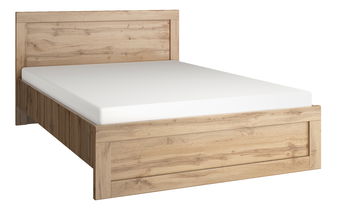 Franciaágy 140 cm Mirella (wotan tölgy) (ágyráccsal)