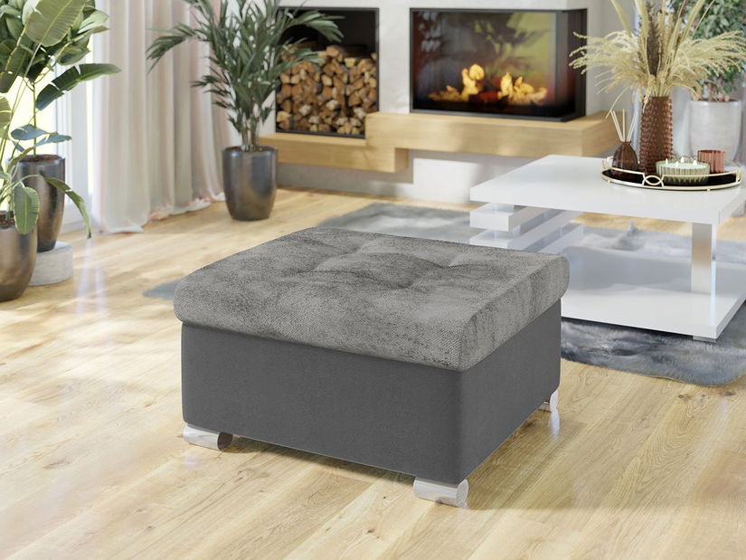 Taburete Toneda mic (Gri deschis + Gri) 