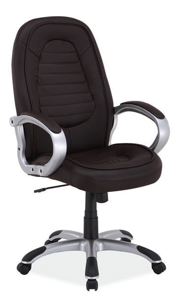 Kancelárske kreslo Q-068 hnedý