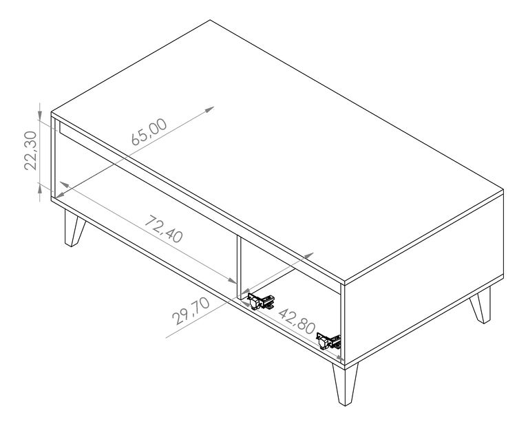 Stolić za kavu- Gib