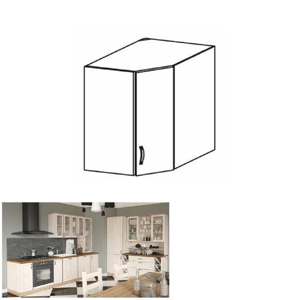 Dulap superior de bucătărie, de colț Regnar G60N