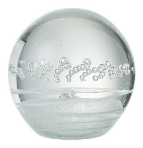 Dekoratívny predmet Jolipa Ťažítko Mystical Mint (12x12x12cm) (Biela)