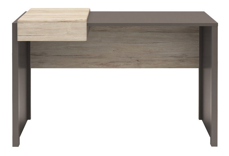 PC stolík BRW Author BIU1S/7/12 (Láva + Dub Sanremo svetlý)