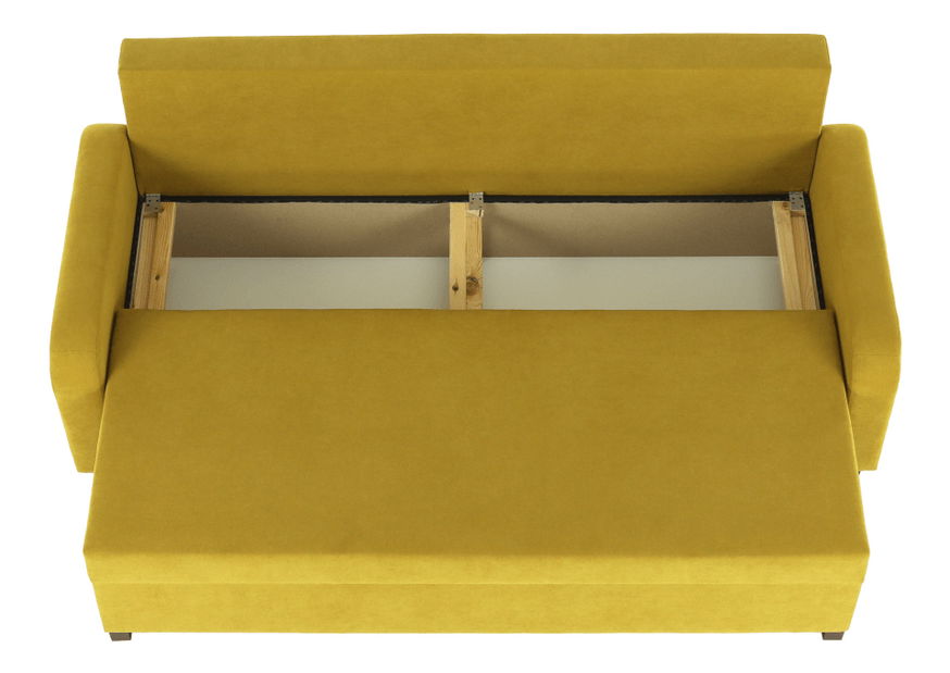 Kauč na razvlačenje Porta (oker)