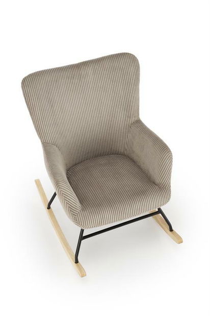 Fotelja za ljuljanje Belveder (siva)