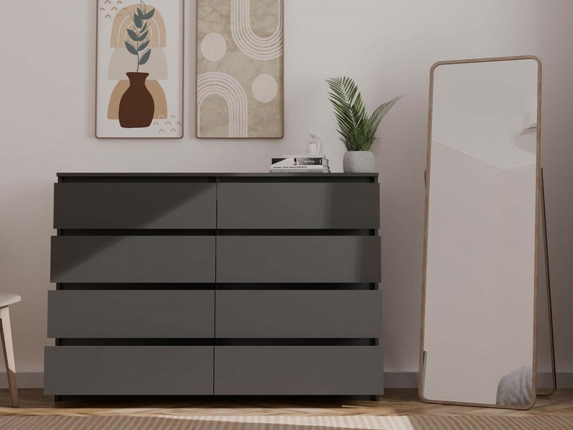 Komód Musecalo 7 140 (fekete)