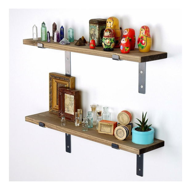 Set 2buc. polițe Dupone 3 (nuc + negru) 