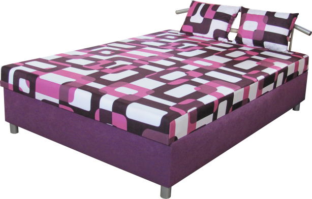 Manželská posteľ 140 cm Miša 140 (s matracom)