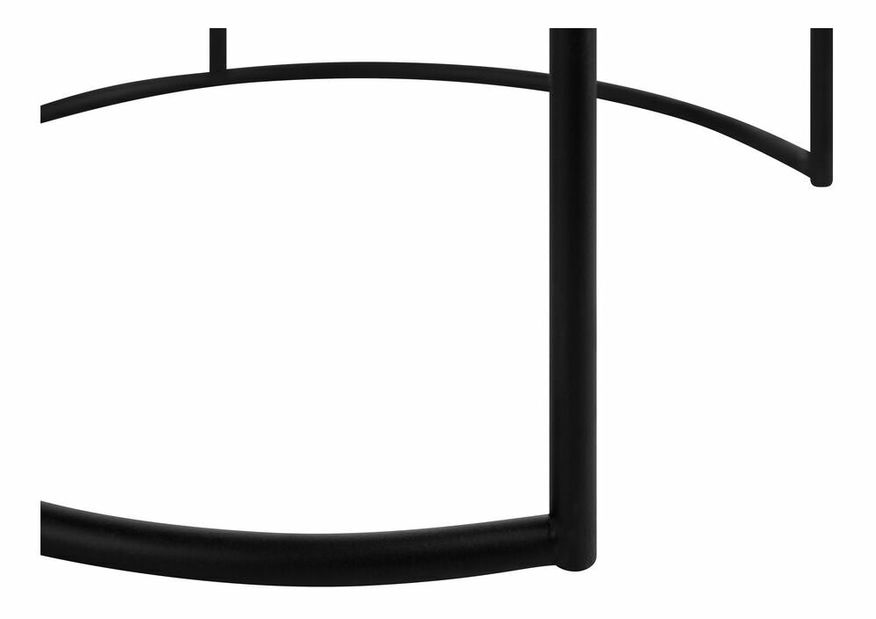 Set 2 príručných stolíkov Tonala (čierna)