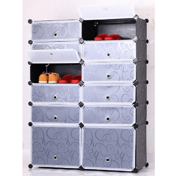 Organizator za cipele Barrowby TYP02 (plastika + metal) 